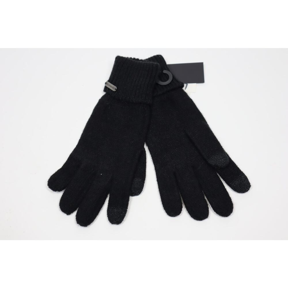 Steve Madden Black Touch Screen Gloves - Picture 1 of 2
